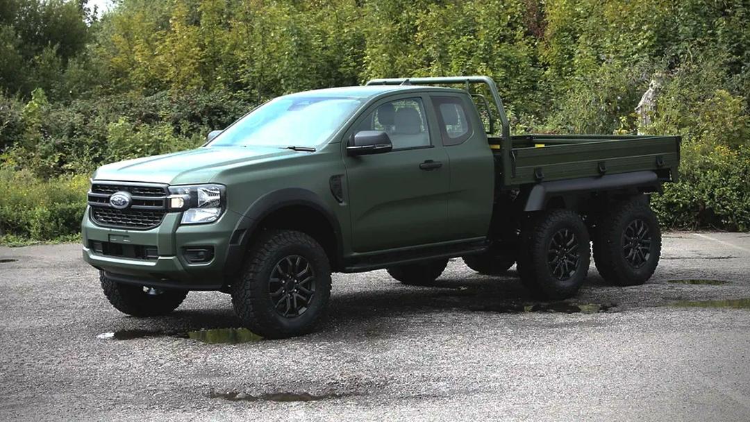 Ford Ranger HEX 6x6 បន្ទាប់ពី Modify រួច