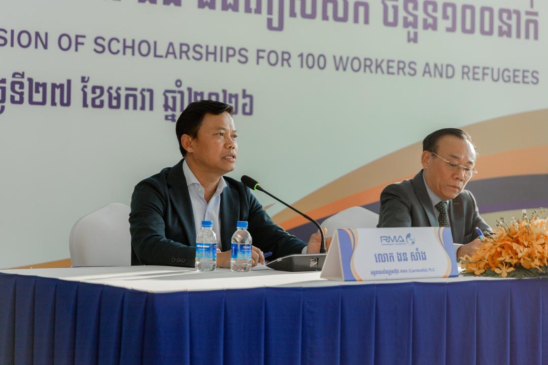 លោកអគ្គនាយក ងន សាំង&nbsp; ក្រុមហ៊ុន អ អិម អេ ខេមបូឌា