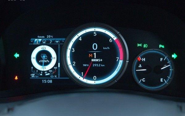 គុងទ័រ F-Sport បែបឌីជីថល