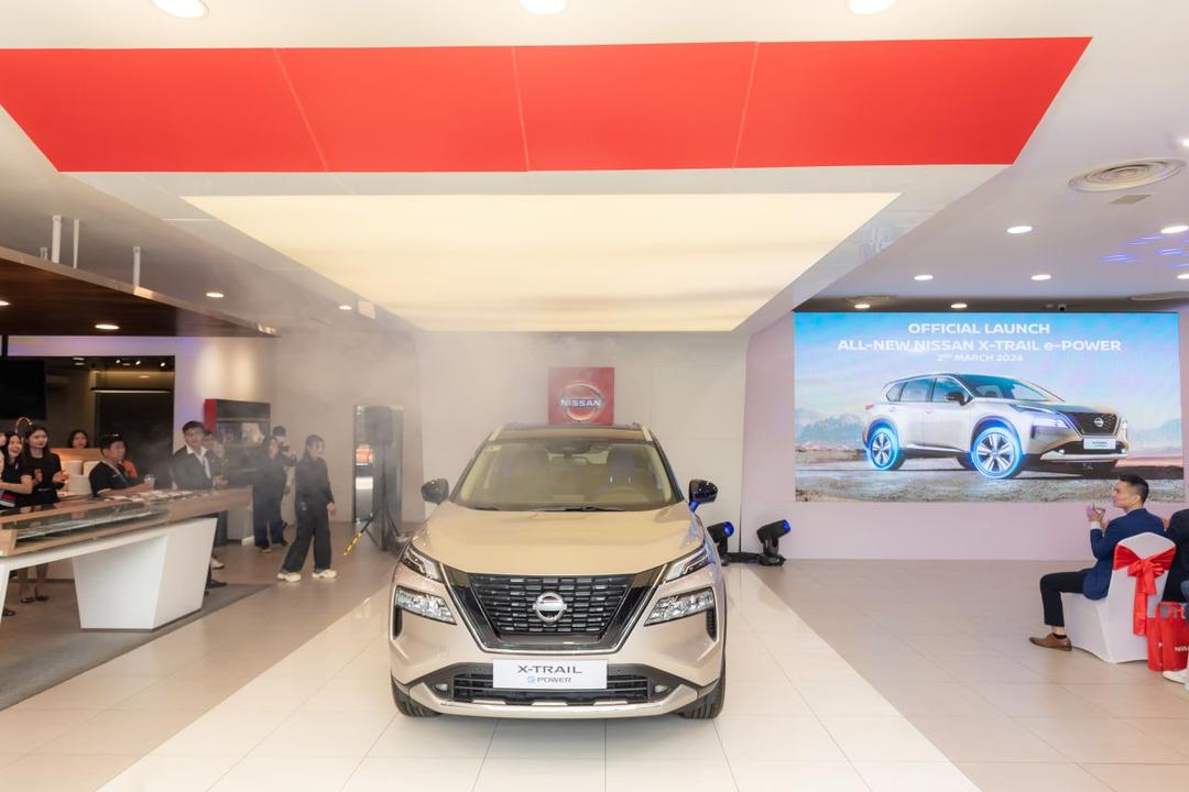 Nissan X-Trail e-POWER​ ក្នុងថ្ងៃសម្ពោធនៅកម្ពុជា